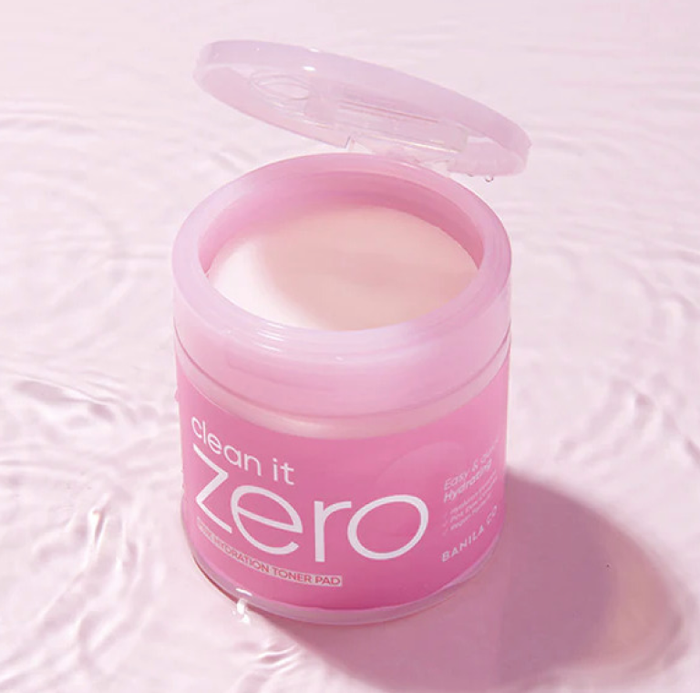 Clean It Zero Pink Hydration Toner Pad